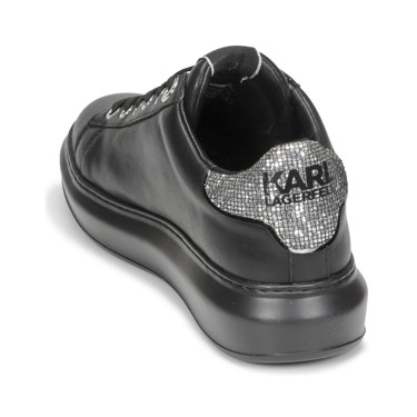 Sneakerek és cipők KARL LAGERFELD KAPRI Signia Lace Lthr Fekete | KL62510A-00S, 4