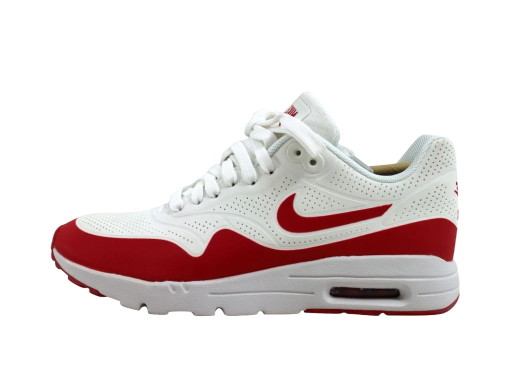 Sneakerek és cipők Nike Air Max 1 Ultra Moire Summit White/University Red-White W 
Piros | 704995-102
