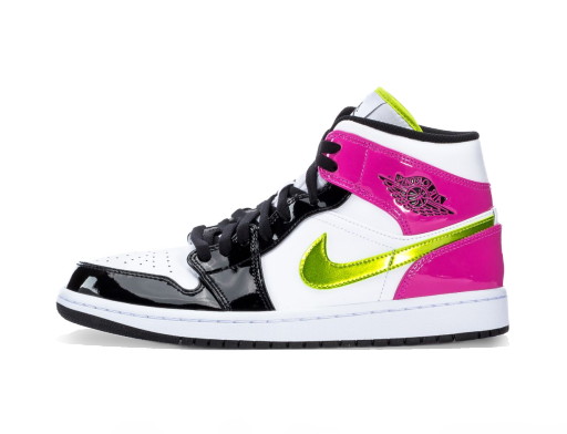 Sneakerek és cipők Jordan Air Jordan 1 Mid 'White Black Cyber Pink' Többszínű | CZ9834-100