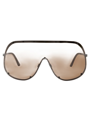 Napszemüveg Rick Owens Shield Sunglasses Barna | RG0000006 GBLKBR