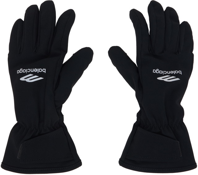 Kesztyű Balenciaga Skiwear GL Ski Gloves Fekete | 773148 4D9B7