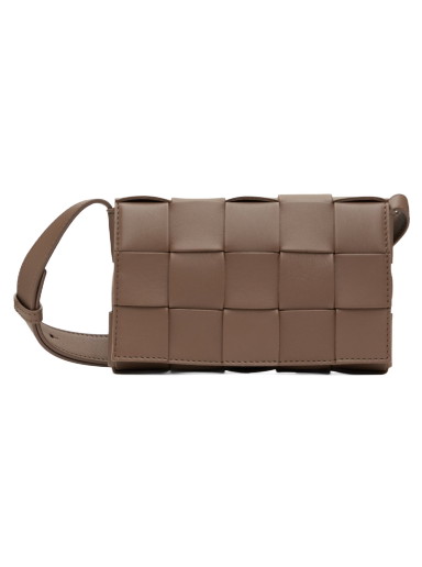 Deréktáskák Bottega Veneta Small Cassette Bag Barna | 730848 VMAY1