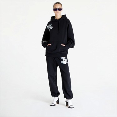 Sweatshirt Y-3 Graphic French Terry Hoodie UNISEX Black Fekete | IN4335, 6