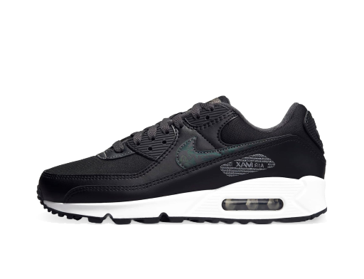 Sneakerek és cipők Nike Air Max 90 Black Metallic Silver W Fekete | DC9445-001