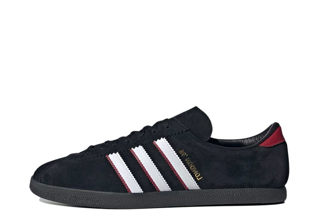 Sneakerek és cipők adidas Originals London 96 Black Scarlet Fekete | IH4773