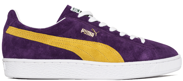 Sneakerek és cipők Puma Suede Classic Collectors Lakers Orgona | 366247-01