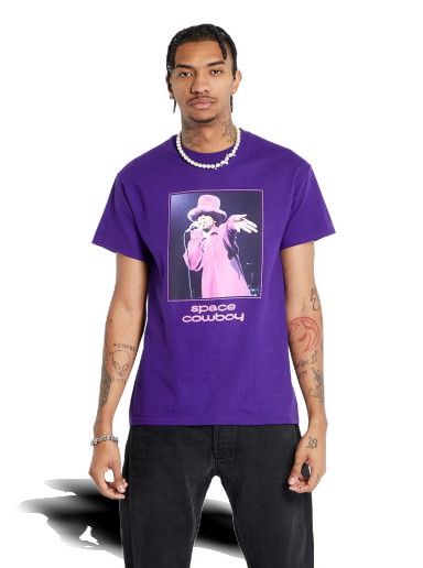 Póló Pleasures Jamiroquai Space Cowboy T-Shirt Orgona | P23W058 PURPLE