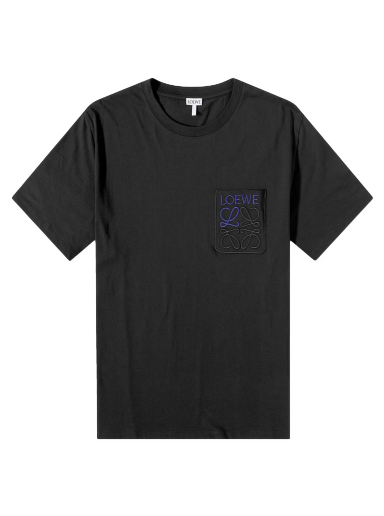 Póló Loewe Anagram Pocket T-Shirt Fekete | H526Y22X991100