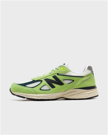 Sneakerek és cipők New Balance 990v4 Made in USA "Hi-Lite" Zöld | U990NB4, 2