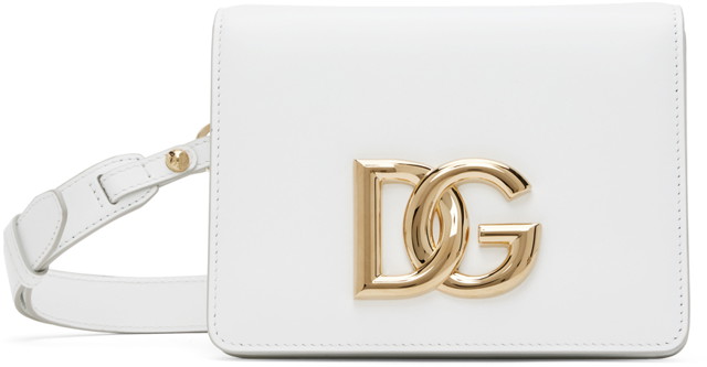 Kézitáskák Dolce & Gabbana White 3.5 Bag Fehér | BB7037 AW576