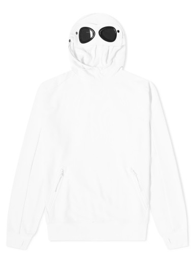 Sweatshirt C.P. Company Goggle Popover Hoodie Fehér | 15CMSS080A-005086W-103