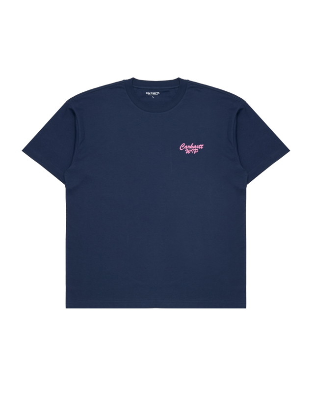 Póló Carhartt WIP Friendship T-Shirt Sötétkék | I033641.2AUXX