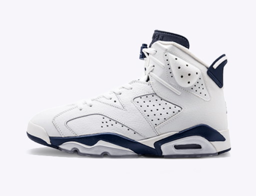 Sneakerek és cipők Jordan Air Jordan 6 "Midnight Navy" GS Fehér | 384665-141