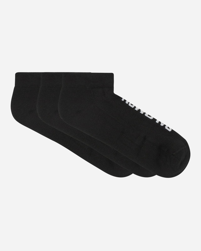 Fehérnemű és zoknik Salomon Everyday Low 3-Pack Socks Black Fekete | LC2087000