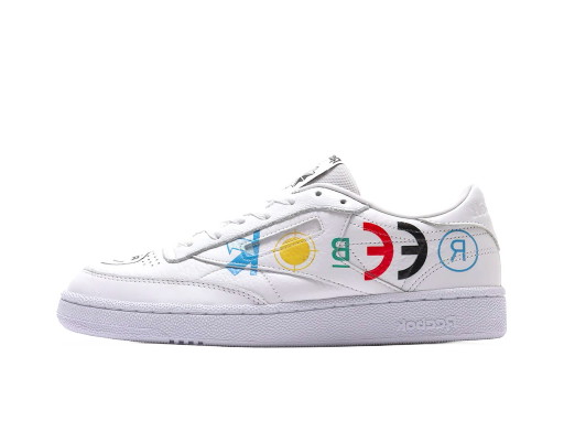 Sneakerek és cipők Reebok Club C 85 "BlackEyePatch White" Fehér | FY3073