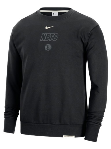 Sweatshirt Nike Dri-FIT NBA Brooklyn Nets Standard Issue Sweatshirt Fekete | DN8579-010