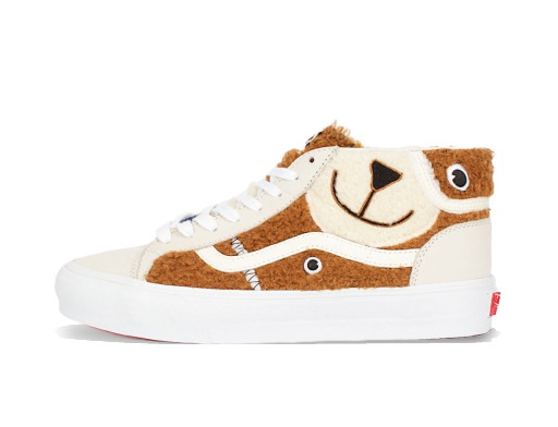 Sneakerek és cipők Vans Mid Zoo Skool Unstuffed Animal Bear Barna | VN0A7Q4S91R