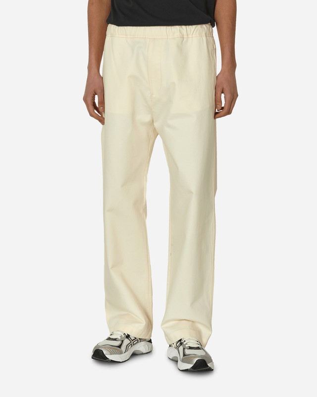 Nadrág Moncler Cotton Poplin Trousers Bézs | 2A00018596KM 038