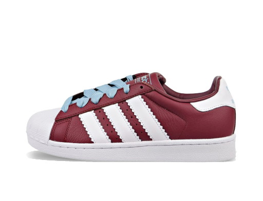 Sneakerek és cipők adidas Originals Superstar Collegiate Burgundy Burgundia | BD7416