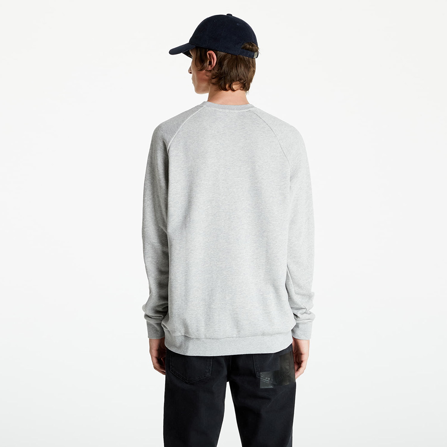 Sweatshirt adidas Originals Trefoil Crew Medium Szürke | H06650, 1