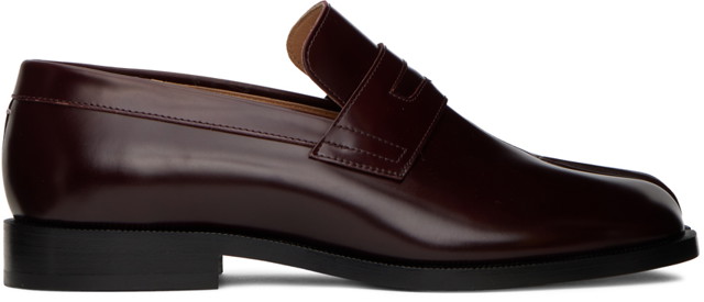 Ruházat Maison Margiela Burgundy Tabi Loafers Fekete | S57WR0056 P3827