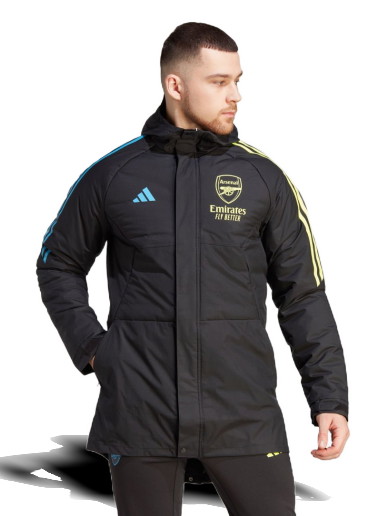 Dzsekik adidas Originals 23 Stadium Parka Fekete | HZ2159