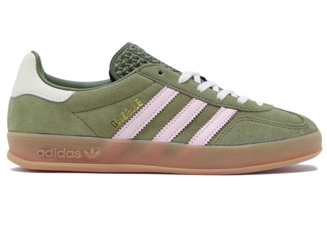 Sneakerek és cipők adidas Originals Gazelle Indoor Focus Olive W Zöld | JH6475