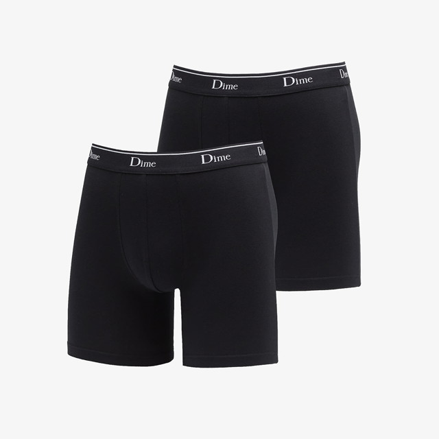 Boxerek Dime Classic 2 Pack Underwear Fekete | DIMESP2454BLK