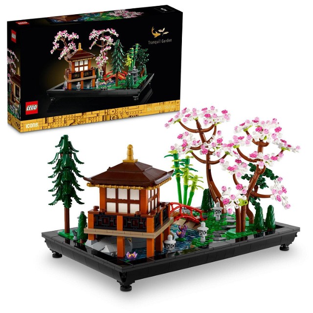Gyűjthető LEGO Icons 10315 Tranquil Garden Többszínű | 10315LEG