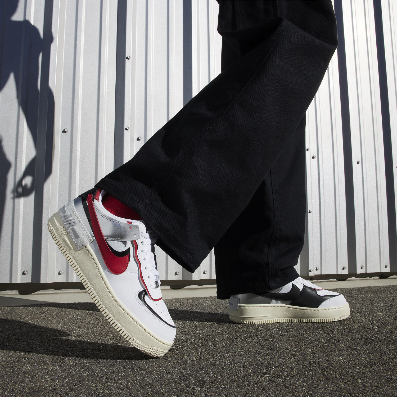 Sneakerek és cipők Nike Air Force 1 Shadow Fehér | FN6335-100, 1