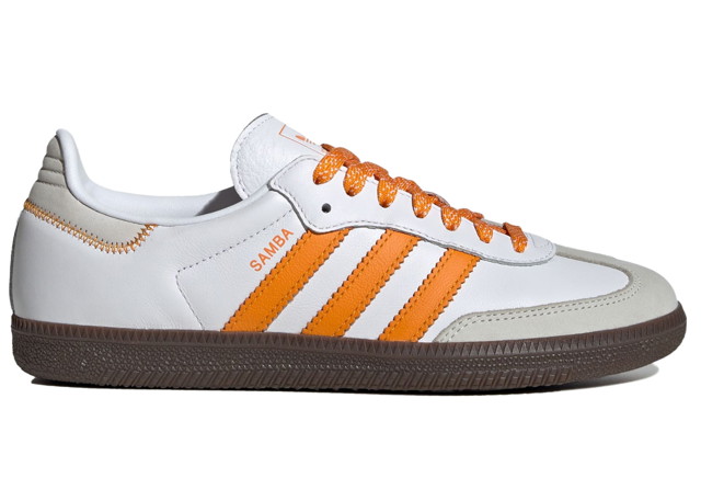 Sneakerek és cipők adidas Originals Samba OG Cloud White Orange W Fehér | IE6521