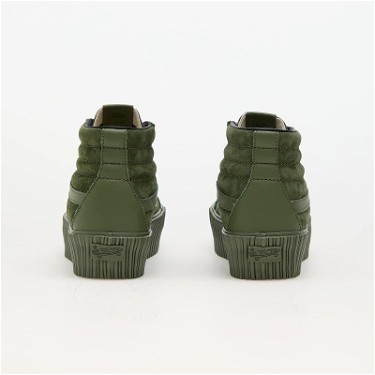 Sneakerek és cipők Vans Sk8-Hi Reissue 38 Platform LX Suede/Leather Army Zöld | VN000CNFARM1, 3
