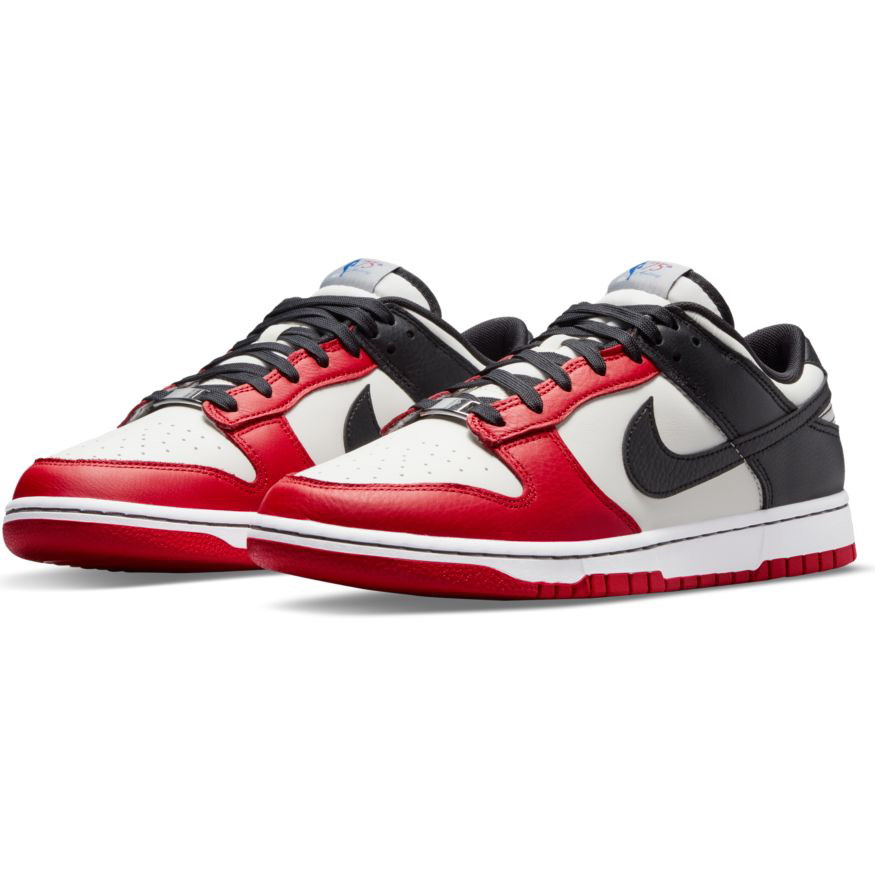 Sneakerek és cipők Nike NBA x Dunk Low EMB "75th Anniversary - Chicago" 
Piros | DD3363-100, 1