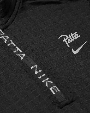 Póló Nike Patta Running Team Half-Zip Longsleeve Black Fekete | FJ3069-010, 3