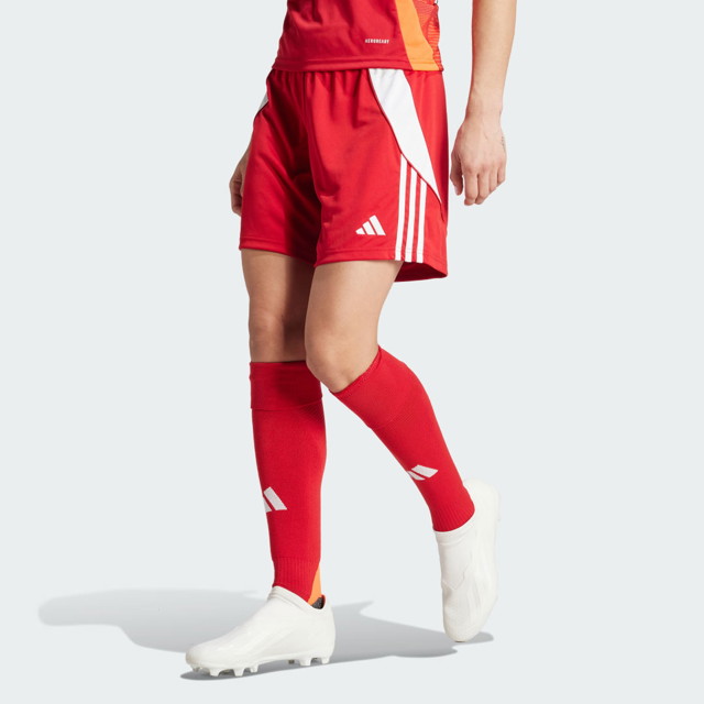 Rövidnadrág adidas Performance Tiro 24 
Piros | IR9373