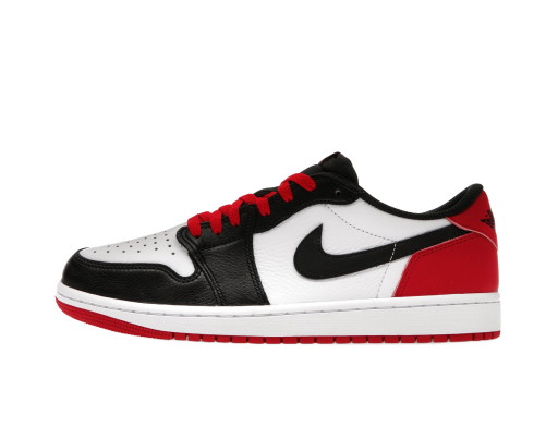 Sneakerek és cipők Jordan Air 1 Retro Low OG "Black Toe" (2023) GS 
Piros | CZ0858-106