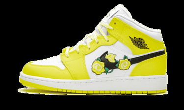 Sneakerek és cipők Jordan Air Jordan 1 Mid "Dynamic Yellow" Sárga | AV5174-700, 0