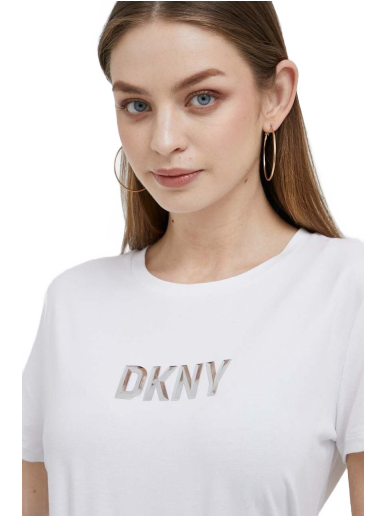 Póló DKNY Logo Tee Fehér | P3DHRDNA