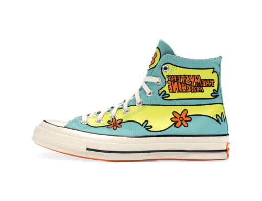 Sneakerek és cipők Converse Chuck Taylor All Star 70 Hi Scooby-Doo The Mystery Machine Türkizkék | 169072C