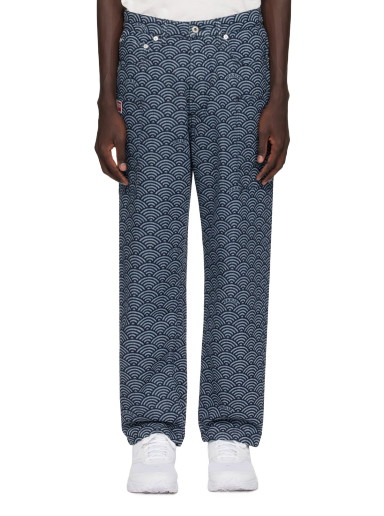 Farmer KENZO Paris Monkey Fit Jeans "Indigo" Sötétkék | FE55DP4086K1