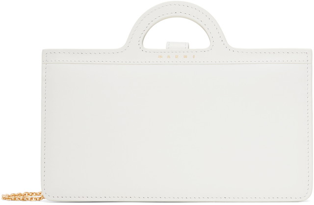 Kézitáskák Marni Tropicalia Long Wallet Bag Fehér | PFMO0083U0 LV589