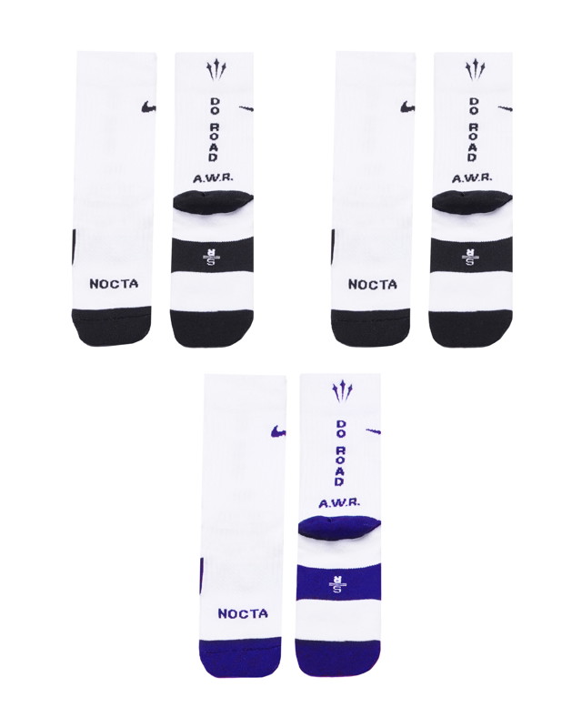 Nocta x SNEAKER SOX CREW 3PR 160 RACING