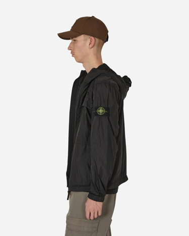 Dzsekik Stone Island Soft-Shell Hooded Jacket Fekete | 801540922 V0029, 3