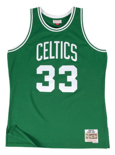 Sportmezek Mitchell & Ness Boston Celtics Larry Bird Swingman Jersey Zöld | SMJYGS18142-BCEKYGN85LBI