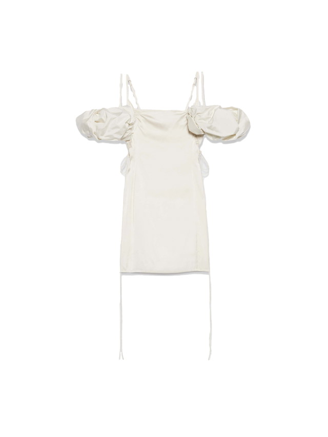 Ruha Jacquemus La Mini Robe Chouchou Mini Dress Fehér | 233DR077-1000-110