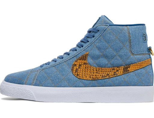 Sneakerek és cipők Nike SB Supreme x Zoom Blazer Mid QS SB "Denim" Kék | DX8421-400