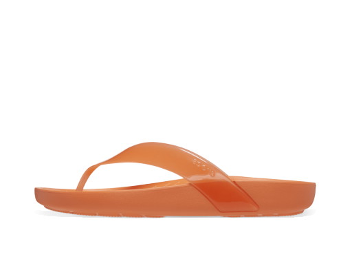 Sneakerek és cipők Crocs women Splash Glossy Flips Persimmon 34 
Narancssárga | 208534-83I