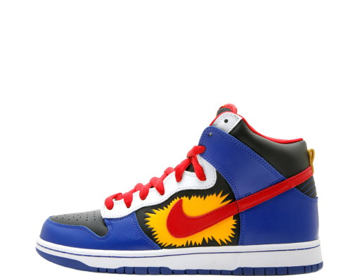 Sneakerek és cipők Nike SB SB Dunk High Comic Kék | 305050-064