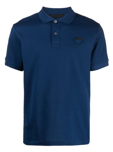 Pólóingek Prada Pique Polo Tee Sötétkék | UJN444S181XGS