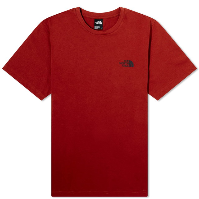 Póló The North Face Simple Dome T-Shirt 
Piros | NF0A87NGPOJ1